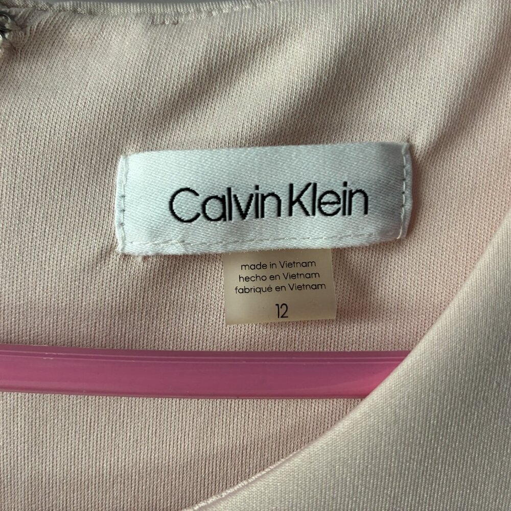 Calvin Klein dress size 12 Strechy, new with tags - Picture 2 of 5